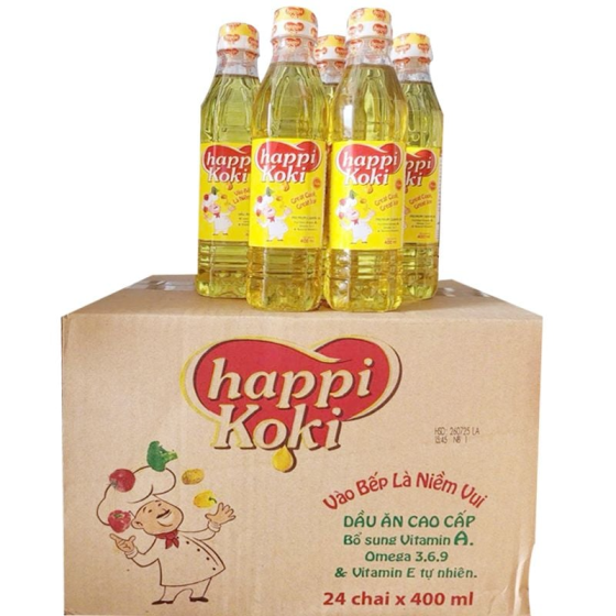 Dầu ăn Happi Koki - 400ml