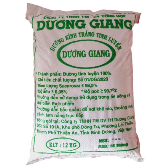 Đường kính trắng tinh luyện  - 12kg