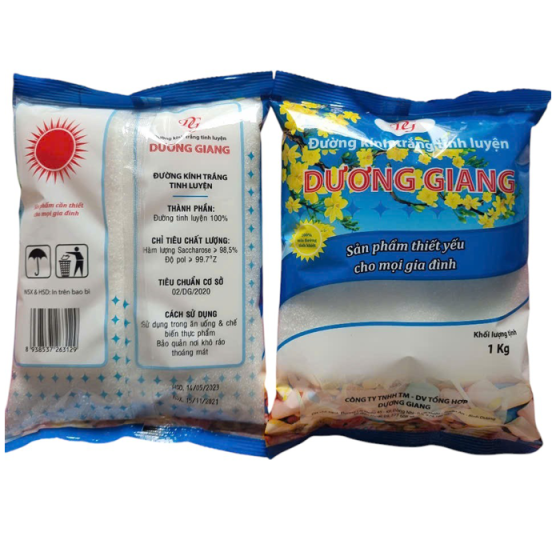 Đường kính trắng tinh luyện - 1kg