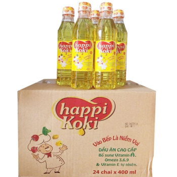 Dầu ăn Happi Koki - 400ml