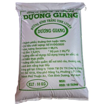 Đường kính trắng tinh luyện  - 50kg