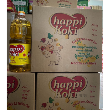 Dầu ăn Happi Koki - 2L